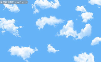 白云背景图片素材 电脑喷绘的艺术与应用指南